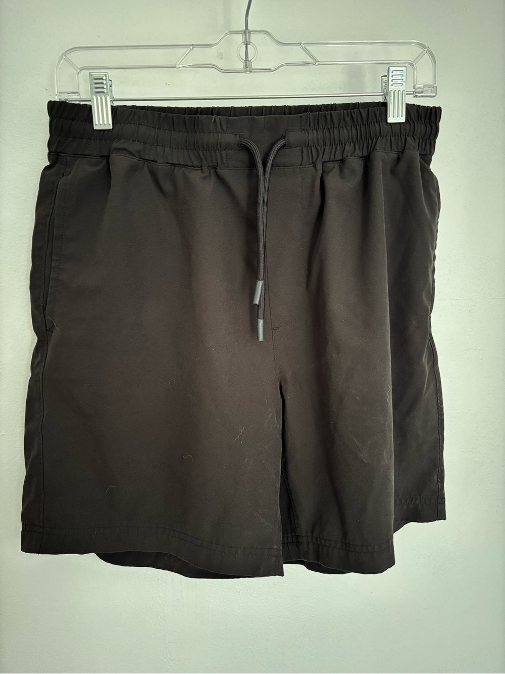 Jockey Black Men's Athletic Drawstring Shorts